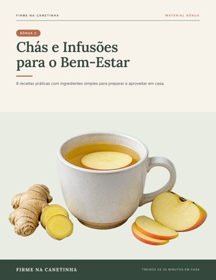 Capa do bônus Chás e Infusões