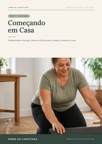 Capa do manual Começando em Casa